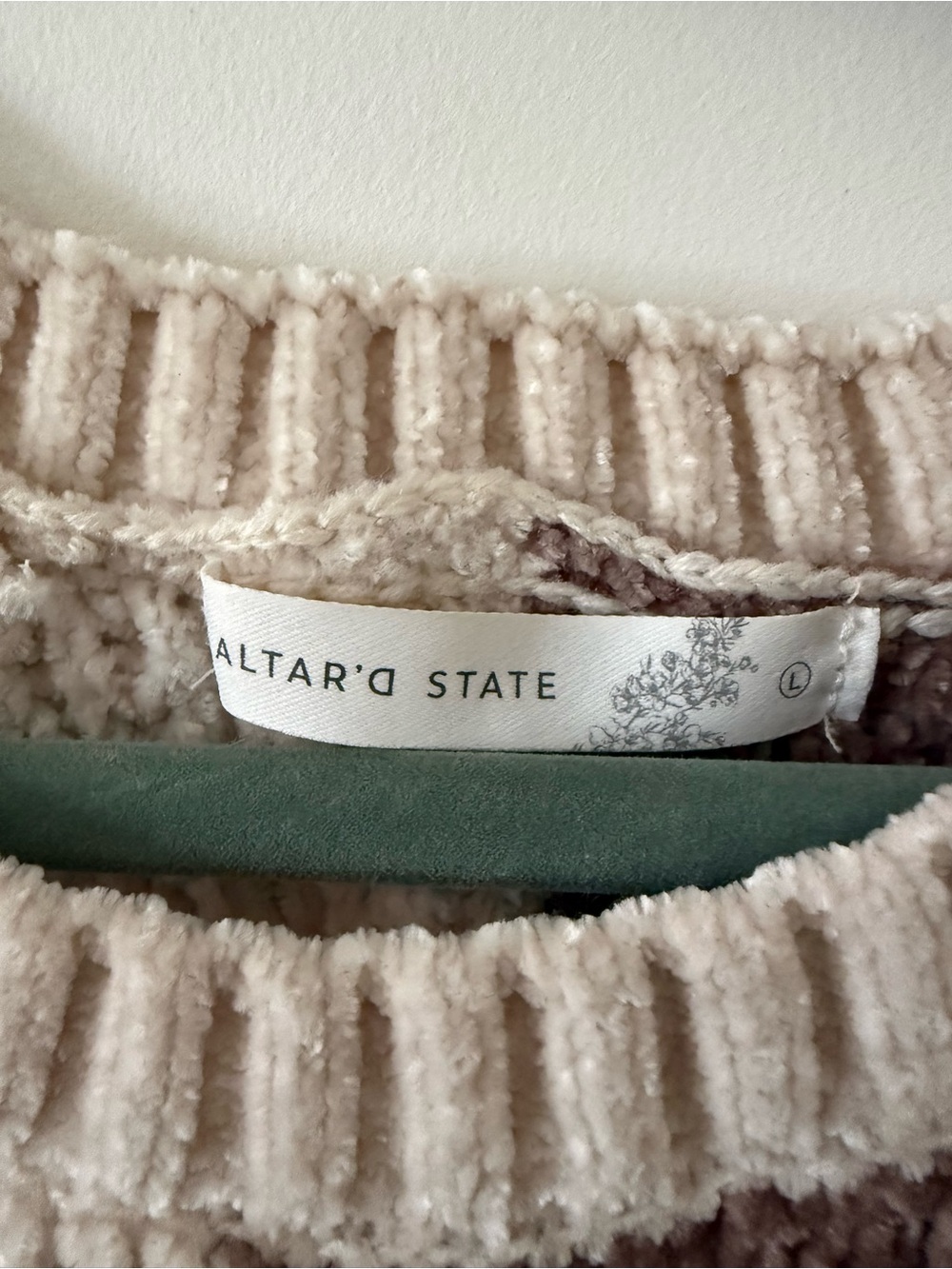 Altar'd State Color Block Sweater - Picture 2 of 2